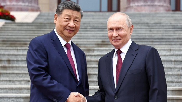Xi dan Putin Puji Kemajuan Hubungan Strategis Saat Bertemu di Beijing